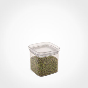 بانکه مربع رویال درب شفاف 3