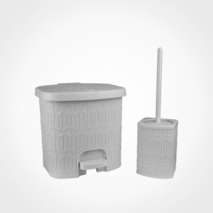 سطل و فرچه طرح بامبو کوچک