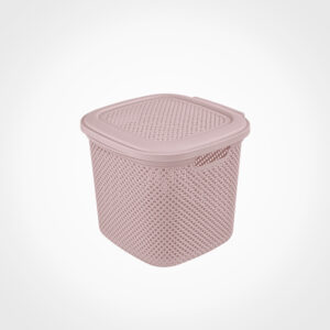 سبد رخت دربدار کوچک طرح بافت