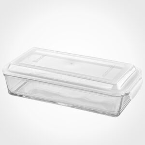 ظرف شیشه ای مستطیل 1.4 لیتر