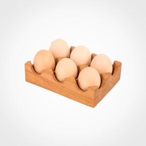 جا تخم مرغی چوبی