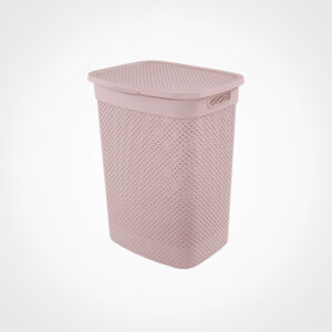 سبد رخت دربدار بلند طرح بافت