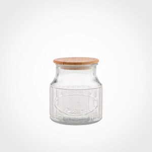 بانکه درب چوبی 800 میلی لیتر