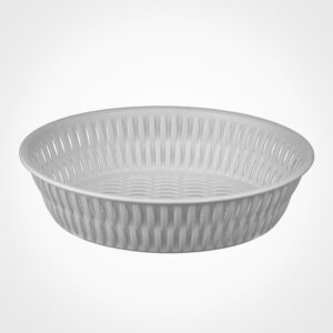 سبد نان و سبزی بیضی طرح بامبو