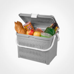 سبد پیک نیک دربدار کوچک طرح بامبو