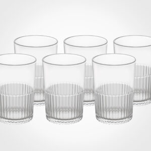 لیوان شیشه ای 6 عددی