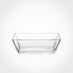 ظرف شیشه ای پذیرایی مستطیل