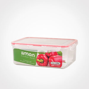 ظرف فریزری مستطیل 2/6 لیتر