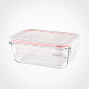 ظرف شیشه ای مستطیل 850 میلی لیتر