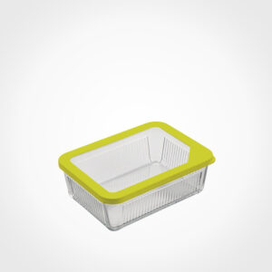 ظرف شیشهای دربدار 1.1 لیتر