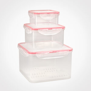 ظرف فریزری 6  پارچه مربع