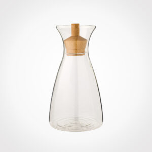 بطری آب درب چوبی 1 لیتر