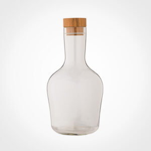 بطری آب درب چوبی 1.5 لیتر