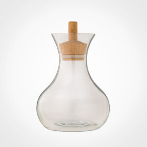 بطری آب درب چوبی 950 میلی لیتر