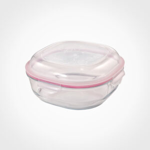 ظرف شیشه ای سرو ونگهداری مربع 3.750 لیتر