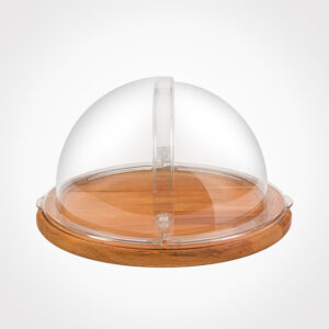 ظرف کیک کف چوبی