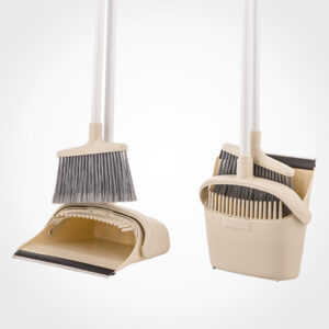 ست جارو و خاک انداز مخزن دار