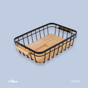 سبدنان بزرگ مستطیل -چوب