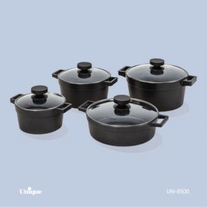 سرویس 8 پارچه مشکی دیاموند