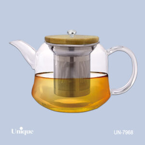 قوری پیرکس 1000میل درب بامبو