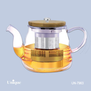 قوری پیرکس 1200میل درب بامبو