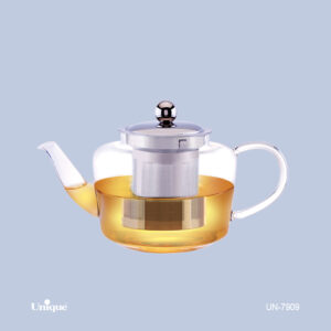 قوری پیرکس850میل ضخامت 3میل درب استیل